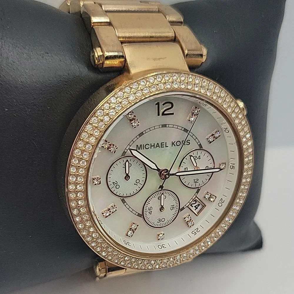 Michael Kors Parker MK5491 Women Stainless Steel Analog Dial Quartz Watch BC685